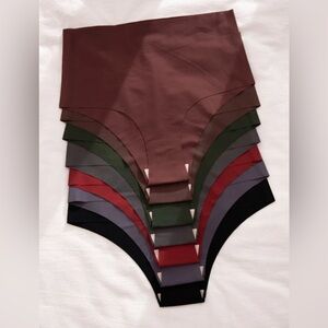 SHEIN Underwear & Sleepwear Basics 7pack Plain No Show Panty